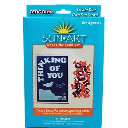 Tedco Toys Sun Art Greeting Card Kit 88053